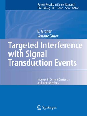 cover image of Targeted Interference with Signal Transduction Events